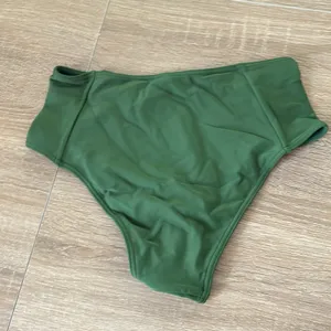 Green high waisted bikini bottom thumbnail 2