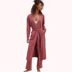 Free People Maxi Cardi Wrap Robe Size X-Large thumbnail 5