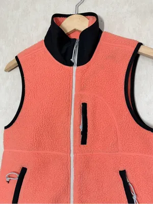 The North Face Women’s Cragmont Fleece Vest Full Zip Retro in Orange S thumbnail 4