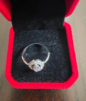 Women’s Stainless Steel Silver Ring Size 6 NWT thumbnail 2