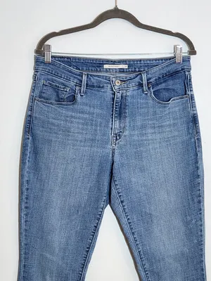 Levi’s Light Wash Mid-Rise Skinny Jeans Size 14 thumbnail 2