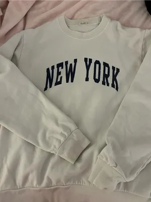 Brandy Melville Cream Crewneck Sweatshirt thumbnail 1