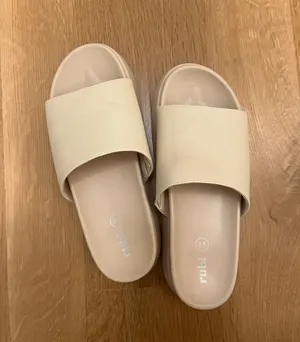 Cotton On Rubi cream platform slides thumbnail 2