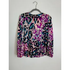 Alice & Trixie Bright Leopard Print NWT size large $297 thumbnail 5