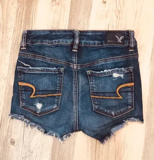American Eagle High Rise Shortie sz 0 thumbnail 5