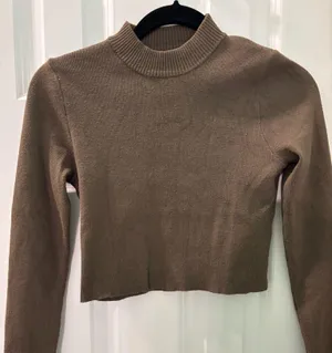 Altar'd State Cropped Turtleneck thumbnail 1