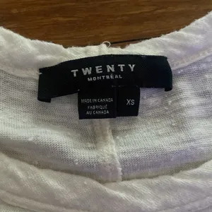 Twenty White Tank Top Size XS thumbnail 3