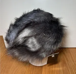 FutrZane Hat Beret Womens Medium Faux Fur Handmade Europe Polyester thumbnail 1