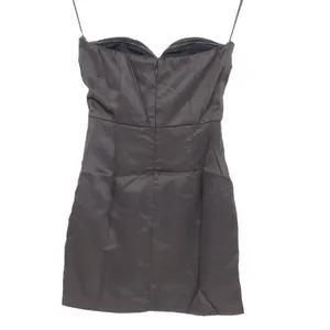 Naked Wardrobe Black Strapless Sweetheart Mini Dress Ruched Corset Bodice S thumbnail 3
