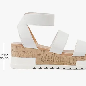 DREAM PAIRS Casual Platform Sandals - Size 9 - NEW‎ IN BOX. thumbnail 3