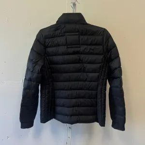 Hollister Ultimate Down Puffer Jacket Womens Medium Black Quilted Full Zip Coat thumbnail 2