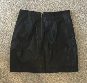 Free People Leather Skirt thumbnail 3