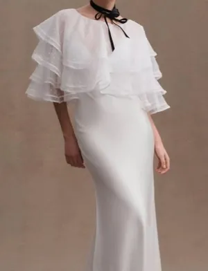 Nwt Bhldn Florence Tiered Bridal Topper thumbnail 2