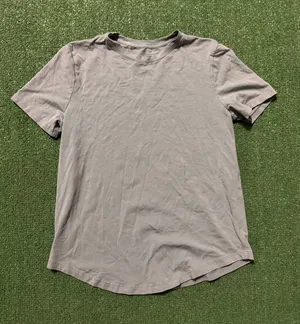 lululemon athletica Light Gray Short Sleeve Crew Tee thumbnail 1