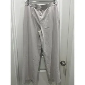Vuori Elevation Ecru Heather Wide Leg Trouser Sz L thumbnail 7