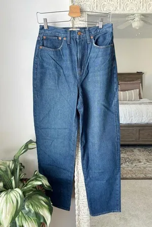 Madewell Baggy Straight Jeans thumbnail 2