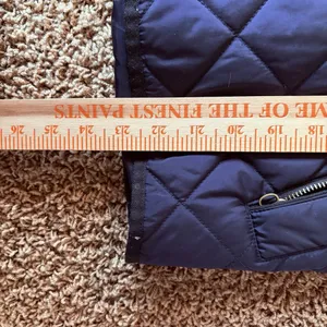 Ralph Lauren Sport Jacket Quilted Light Puffer Navy Coat Small Accent Cuffs Logo thumbnail 10