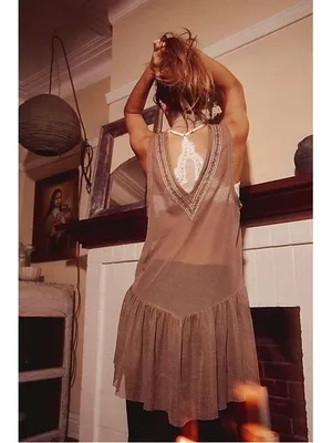 Free People NWT Women's Nightcap Embellished Slip - small thumbnail 3