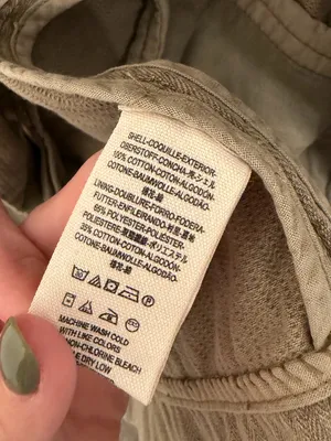 Free People Taupe Khaki Blazer Jacket Cotton Herringbone XS OB464299 thumbnail 3
