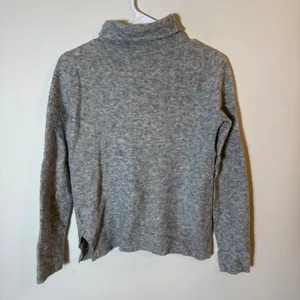 Banana Republic Turtleneck Sweater Size Medium Gray Long Sleeve Wool‎ Blend thumbnail 7