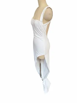 BabyBoo white maxi‎ gown size small thumbnail 4