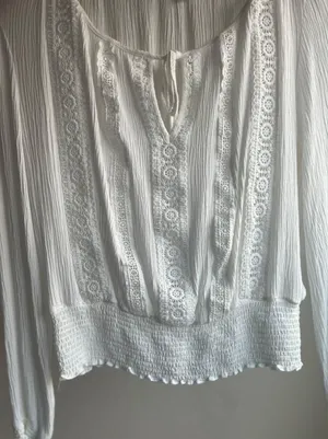 White Lace Blouse thumbnail 3