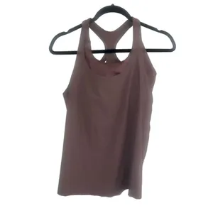 ✨Athleta Ultimate 2-in-1 Support Chocolate Sz Small Top✨ thumbnail 6