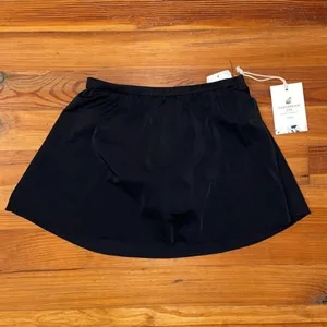 Caribbean Joe Black Swim Skirt Bathing Suit Bottom Swimwear Women's Size 10 NEW thumbnail 7