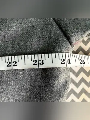 Hauber Wool/Angora Blend Coat Large Gray thumbnail 7