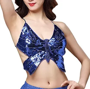 Hoohu NWOT- women’s dance top, belly dance top thumbnail 1