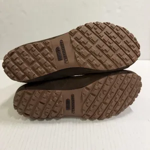 Merrell GripDry Bootie Boots Womens 7.5 Brown Leather Ankle Zip Strap Gorpcore thumbnail 7