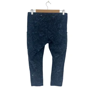 Lululemon Speed Up Crop 21 Luxtreme Mach Blue Black 10‎ thumbnail 9