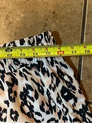 Johnny Was Calme cheetah print athletic shorts, large thumbnail 7