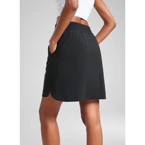 CRZ YOGA Black‎ Feathery-Fit Soft A Line Pocket Skirt 18'' Medium thumbnail 2