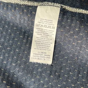 LL Bean Mountain Pile Fleece Vest Cream Navy Sherpa Retro Outdoor Jacket M thumbnail 6