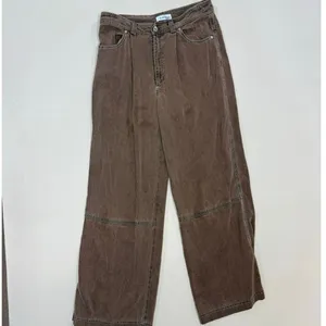 RODEBJER EILEEN RANCH COTTON PANTS IN DARK BROWN Large thumbnail 5