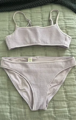 Aerie Ribbed Bikini Set thumbnail 1