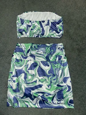 Princess Polly Multicolor Set Top and Skirt thumbnail 9