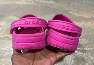 Classic Comfort Pink Crocs Women’s 9 thumbnail 5