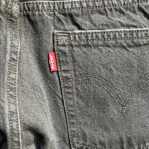 Levi's Women's Black Straight Jeans thumbnail 6
