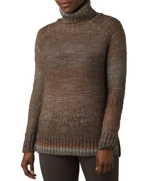 NWT New Womens Prana Sweater Autumn Rein Sweater Tunic S Kale Multi Wool Blend thumbnail 2