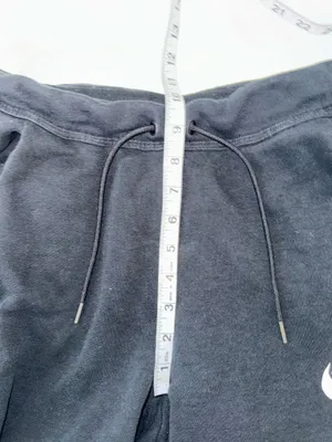 Nike Sportswear Club Fleece Jogger Sweatpants Black Logo Mid-rise thumbnail 10