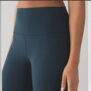 Lululemon Green Solid Align High Rise Leggings Pants 12 thumbnail 5