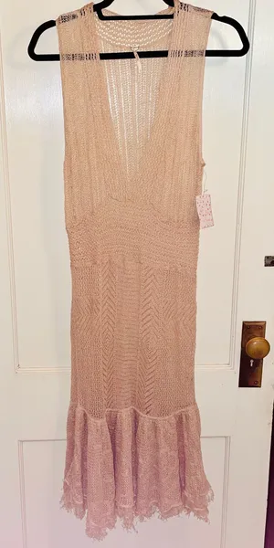 Free People Weave Knit Dress thumbnail 1
