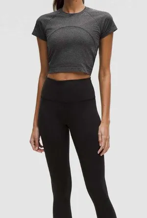 Lululemon Swiftly Tech Cropped Short-Sleeve Shirt 2.0 thumbnail 1