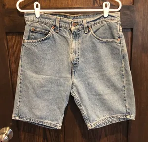 Vintage Levi’s orange tab 505 jean denim shorts - size 31 thumbnail 1