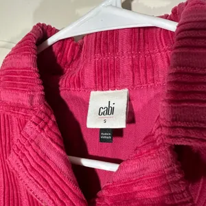 Cabi‎ Cheeky Topper Pink Corduroy Long Sleeve Collared Jacket # 4124 Womens S thumbnail 3