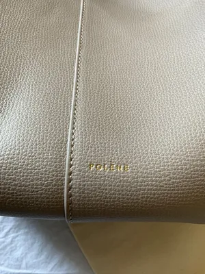 Authentic Polene Cyme Mini Textured Taupe with Polene order history thumbnail 8