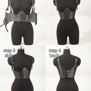 Black Underbust Harness Belt New thumbnail 7