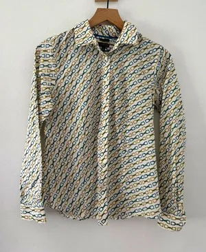 Talbots Wrinkle Resistant Equestrian Collared Button-Down Shirt Long Sleeve Sz 6 thumbnail 1